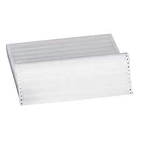Pen2Paper 50in. Green Bar Paper - 20 lb. - 1 Part - 14-.88in.x11in. PE3193729